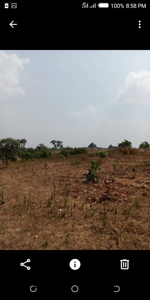 AMAC C of O LAND IS AVAILABLE FOR SALE IN AIRPORT ROAD ABUJA