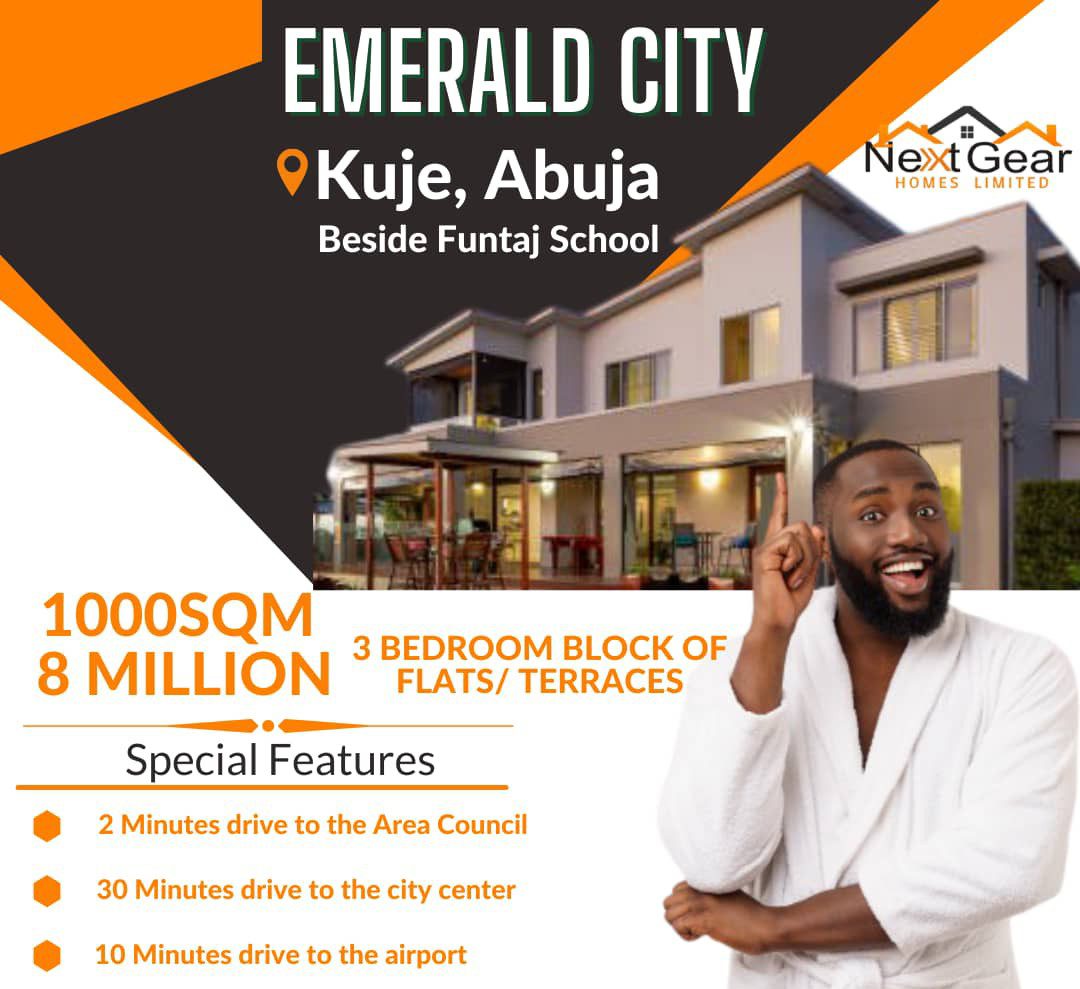 1000SQM Land for sale in Kuje, Abuja