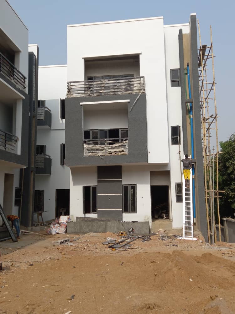 Newly built 4bedroom and bq terrace duplex in Wuse zone 7. Abuja