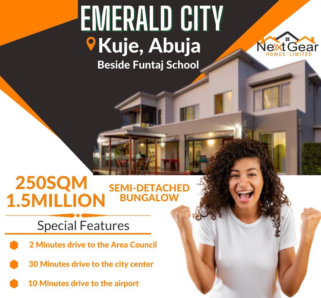 250SQM Land for sale in Kuje, Abuja