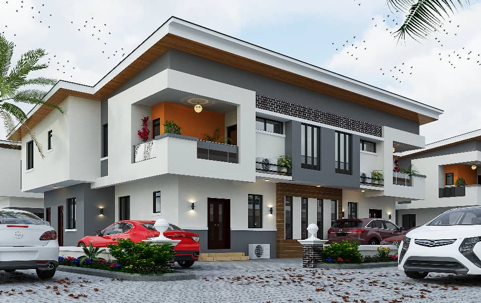 4 Bedroom Terrace Duple duplexes