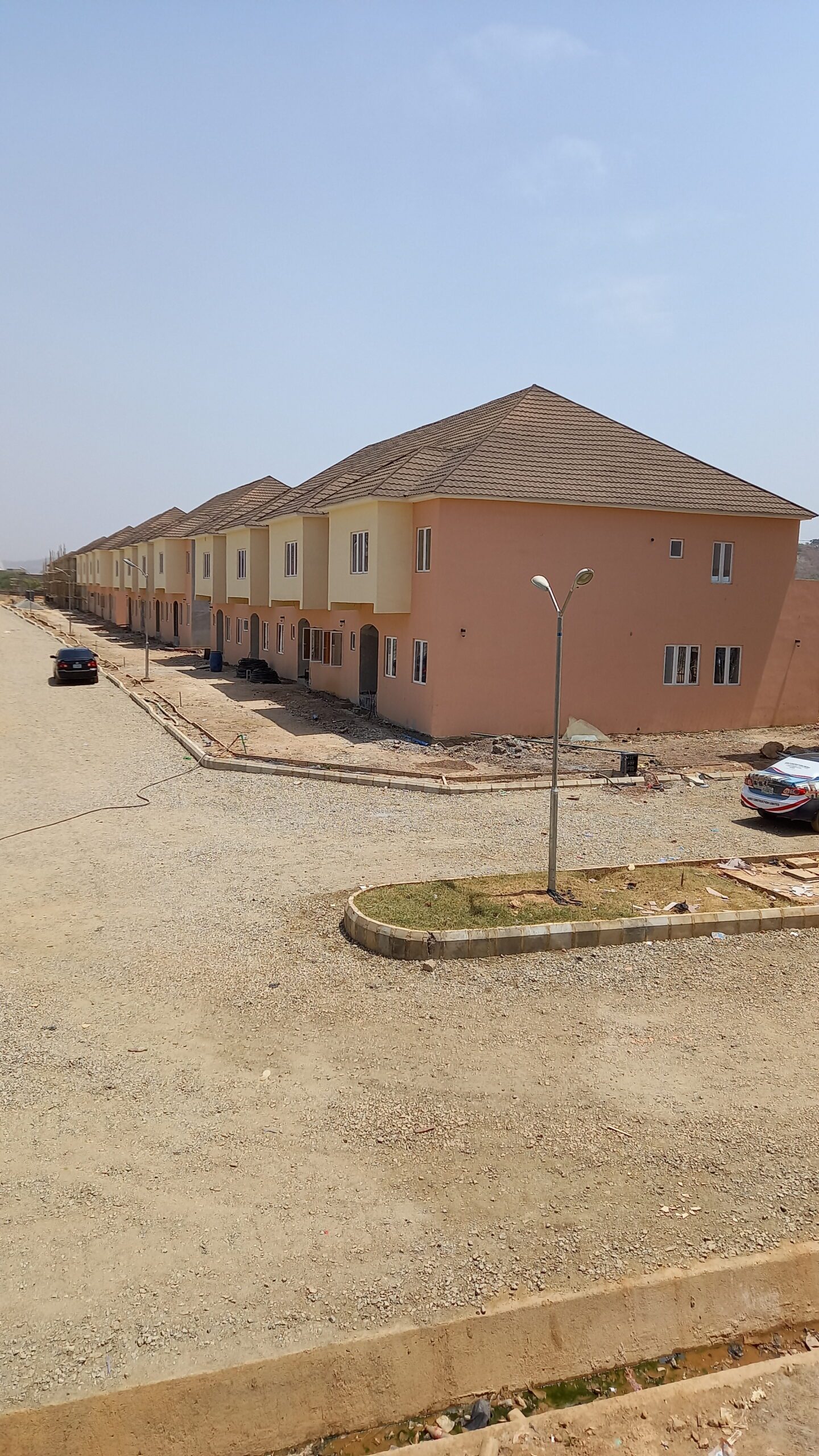 3 bedroom terrace duplex with an attached bq