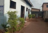 A Standard full plot of land with a demolishable structure and a temporal structure been used for school In a strategic location