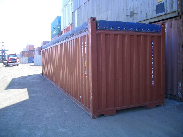 Property for sale – Open top 40ft shipping container for sale