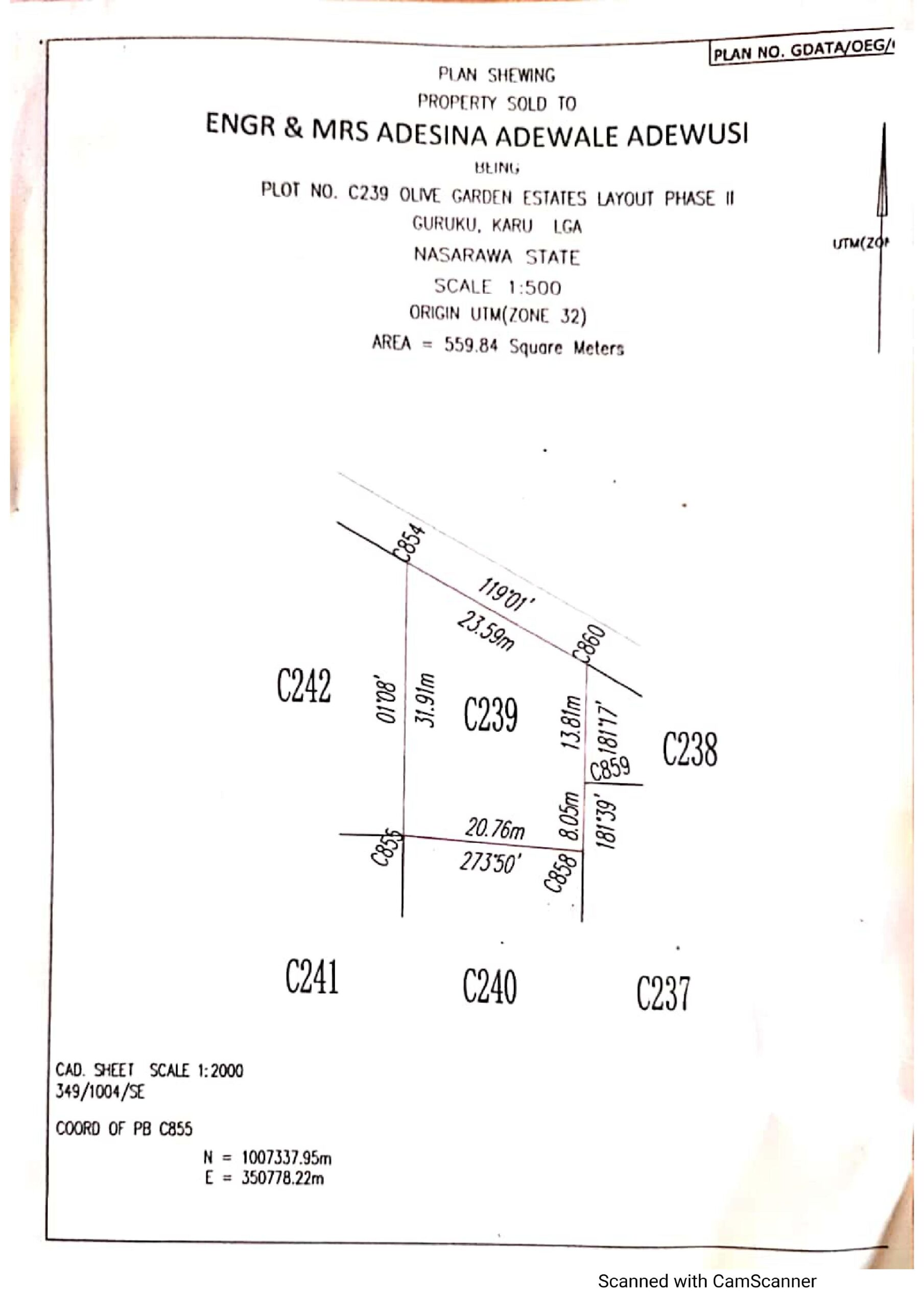 Land for sale in Guruku Karu