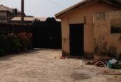 1 storey building of 3 bedroom flat downstairs and 2bedroom flat upstairs each
