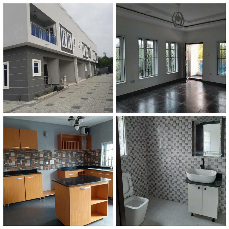 FOR SALE – Three Unit of 4 Bedroom Terrace Duplex at Awoyaya, Lekki ( WATCH VIDEO )