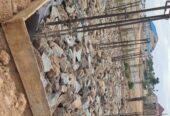 Distress sale of 300sqm land with DPC at idu ochacho estate For 4 bedroom semi detached DUPLEX WITH PENT HOUSE and 1ROOM BQ. My own land no Agency fees. Pls note that this amount does NOT include change of ownership! Call for inspection 08025175724