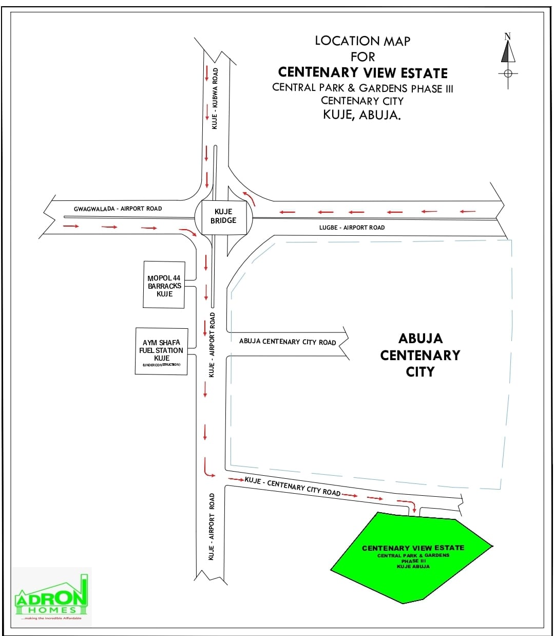 Plots of Land For Sale at Centenary View Estate, Kuje (Call or Whatsapp – 08037723051)
