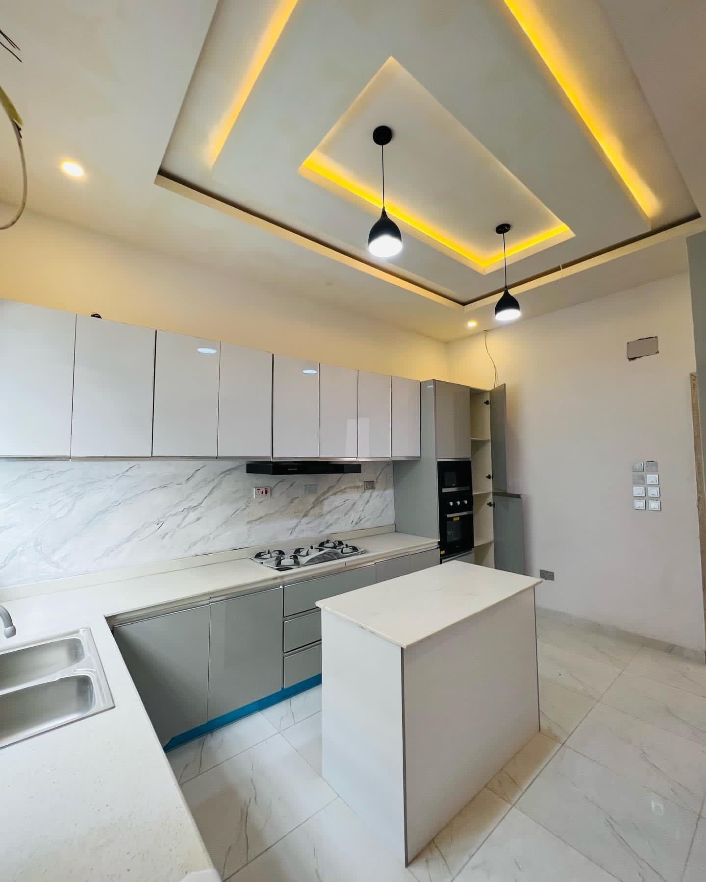 Newly built 4 bedrooms semi-detached duplex