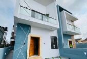 Newly built 4 bedrooms semi-detached duplex