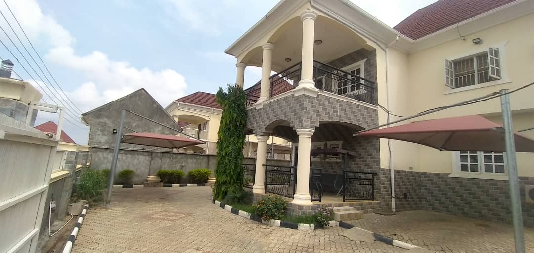 Tastefully Finished 4 Bedroom Detached Duplex, all Rooms Ensuite with 2 Sitting Rooms and 2 Room BQ @ Marcon Estate, Lifecamp, Abuja