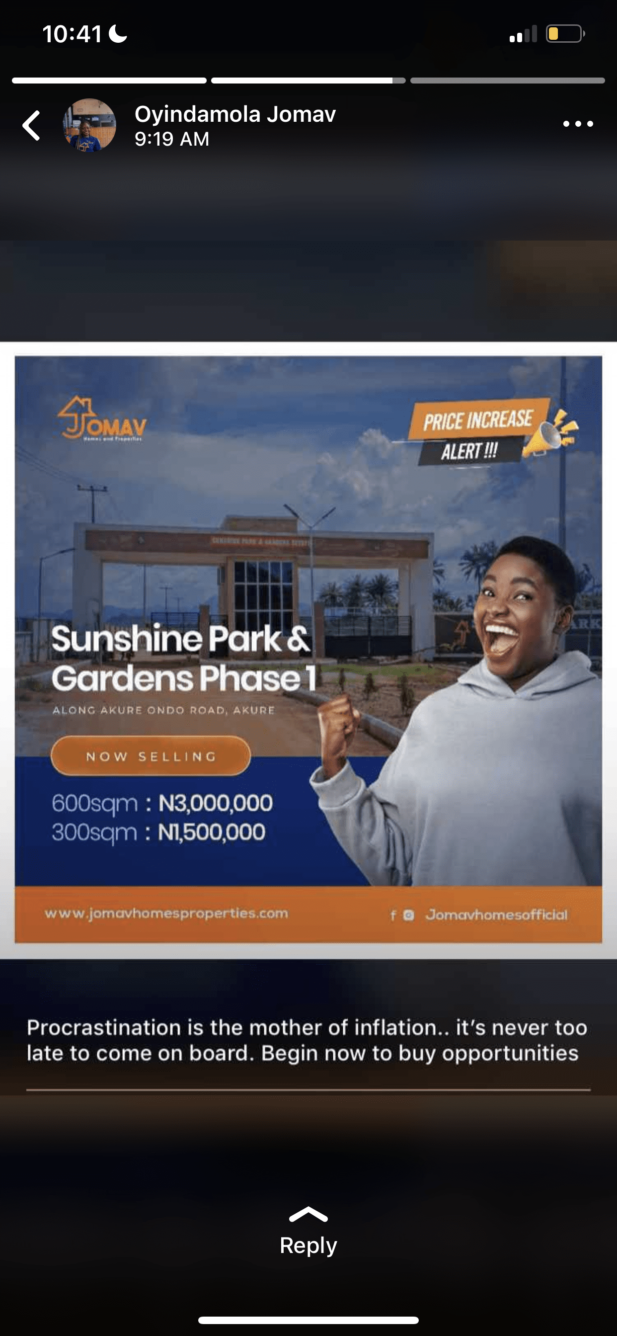 Acres and plots of lands available for sale in Akure ondo state