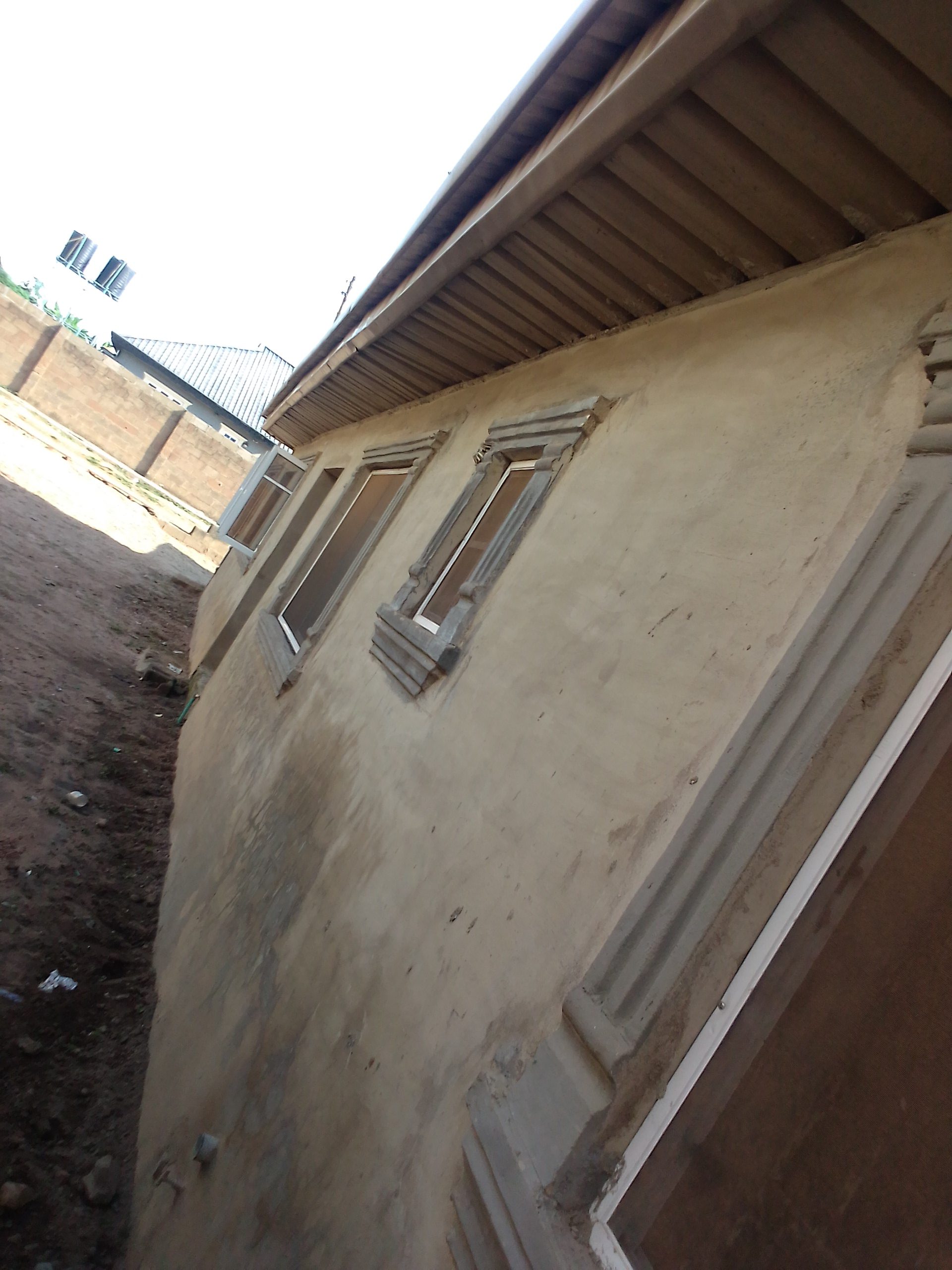 A fully built new bungalow at oluwo area, egbeda