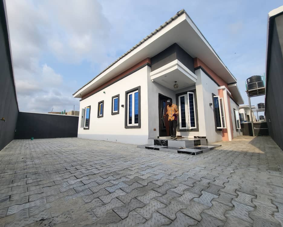 WONDER COURT, Awoyaya is offering a rare opportunity to own a stunning contemporary 3bedroom Detached Bungalow in Lagos