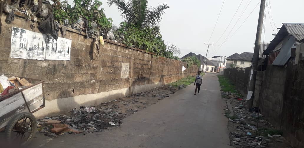 FOR SALE – A Property (20 plots of land) at the Famous Tombia Round-about, Yenagoa (Call 08036777252)