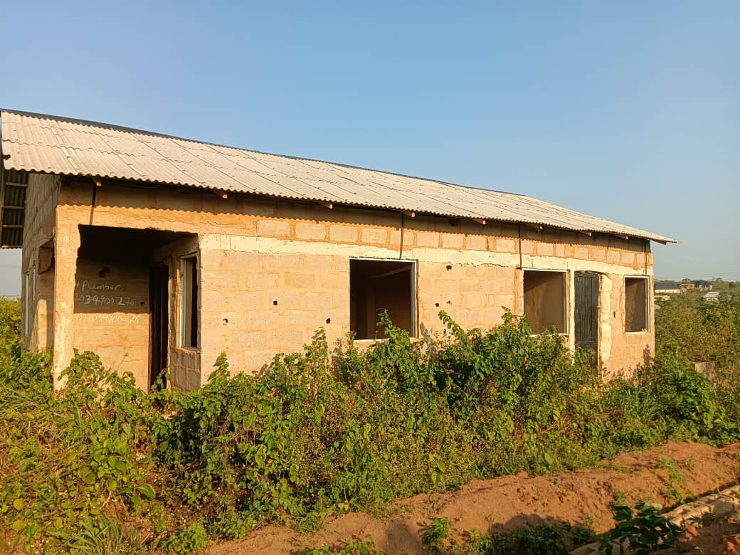 Property for Sale on a Half Plot of Land at Ifo – Call 08126839911