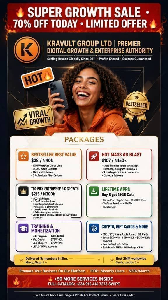 Cheapest GNLD NeoLife Vendor Worldwide | Digital Growth & Lifetime Apps | Kravult Group Ltd